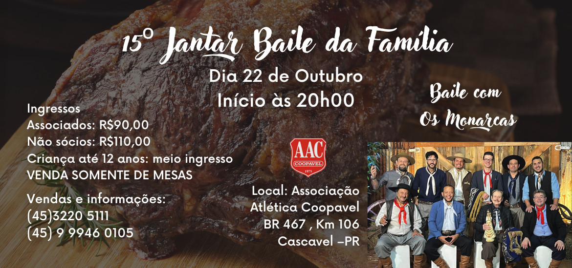 15º Jantar Baile da Família