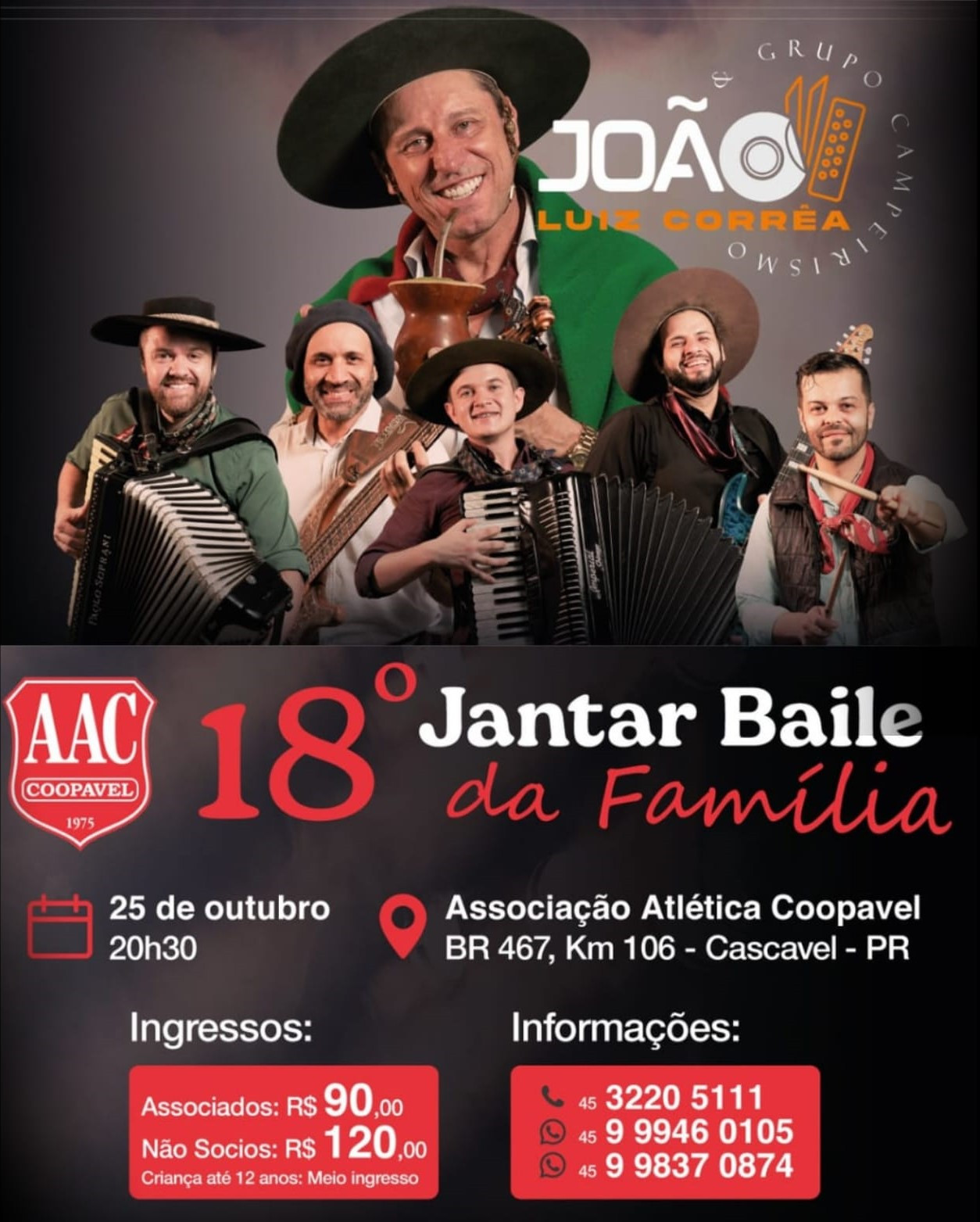 18º Jantar Baile da Família