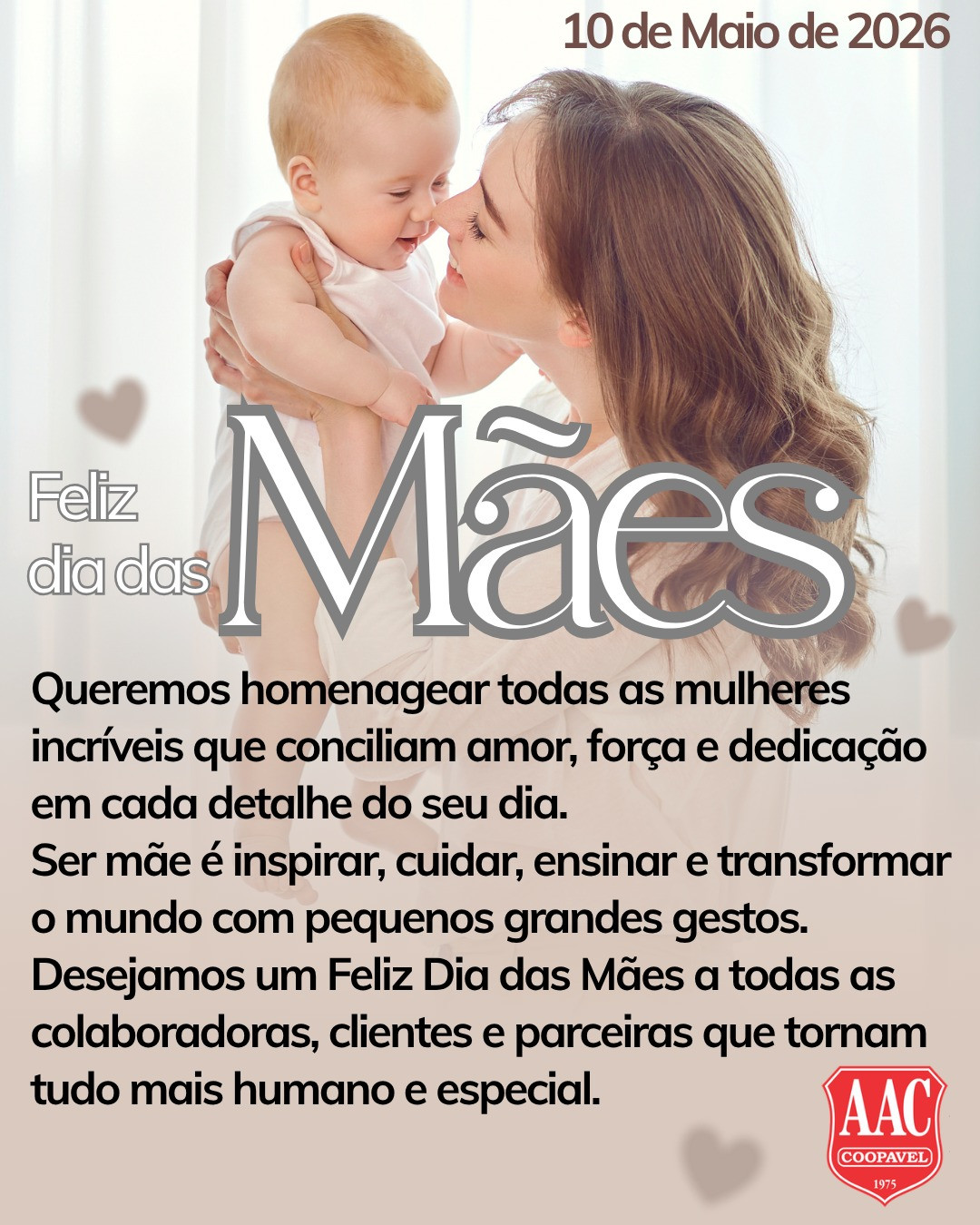 Feliz Dia das Mães 