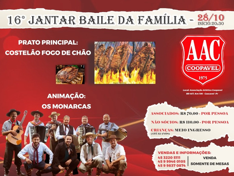 16º Jantar Baile da Família
